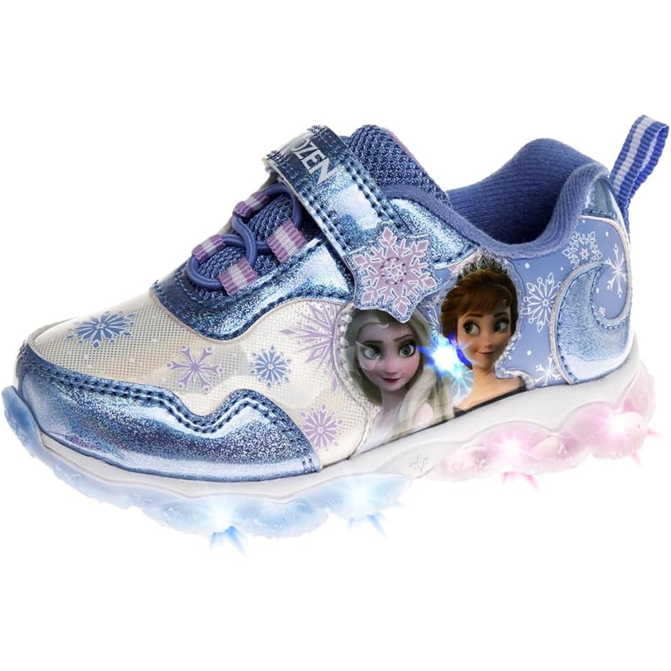 Disney Frozen Girls Light-Up Shoes – Size 8