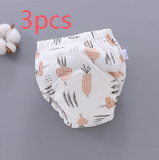 3-Pack Washable Baby Training Pants