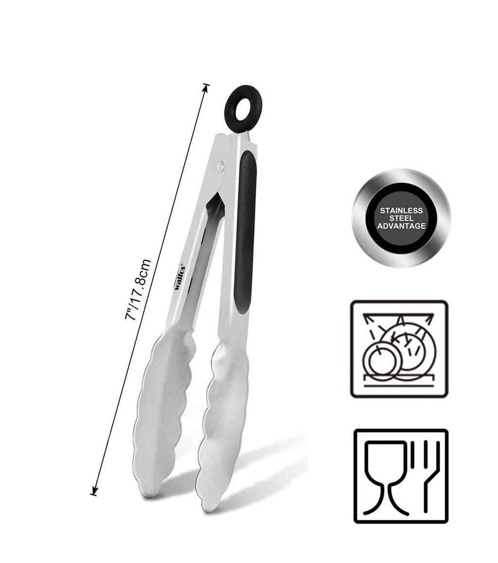 Extra-Long Stainless Steel BBQ Tongs