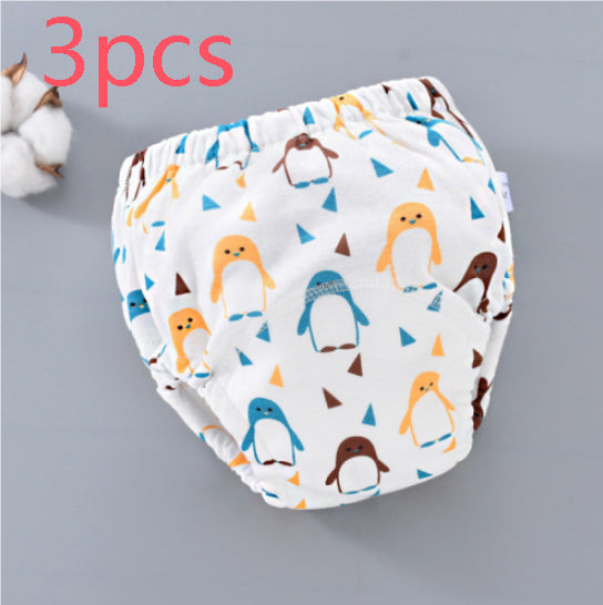 3-Pack Washable Baby Training Pants