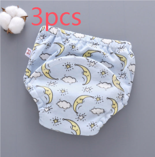 3-Pack Washable Baby Training Pants