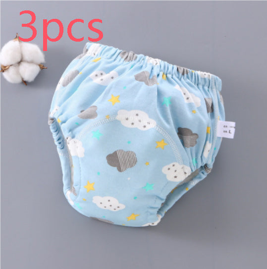 3-Pack Washable Baby Training Pants