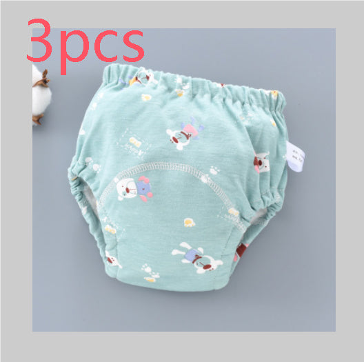 3-Pack Washable Baby Training Pants