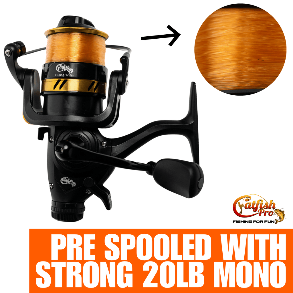 Catfish Pro Fishing for Fun Spinning Combo