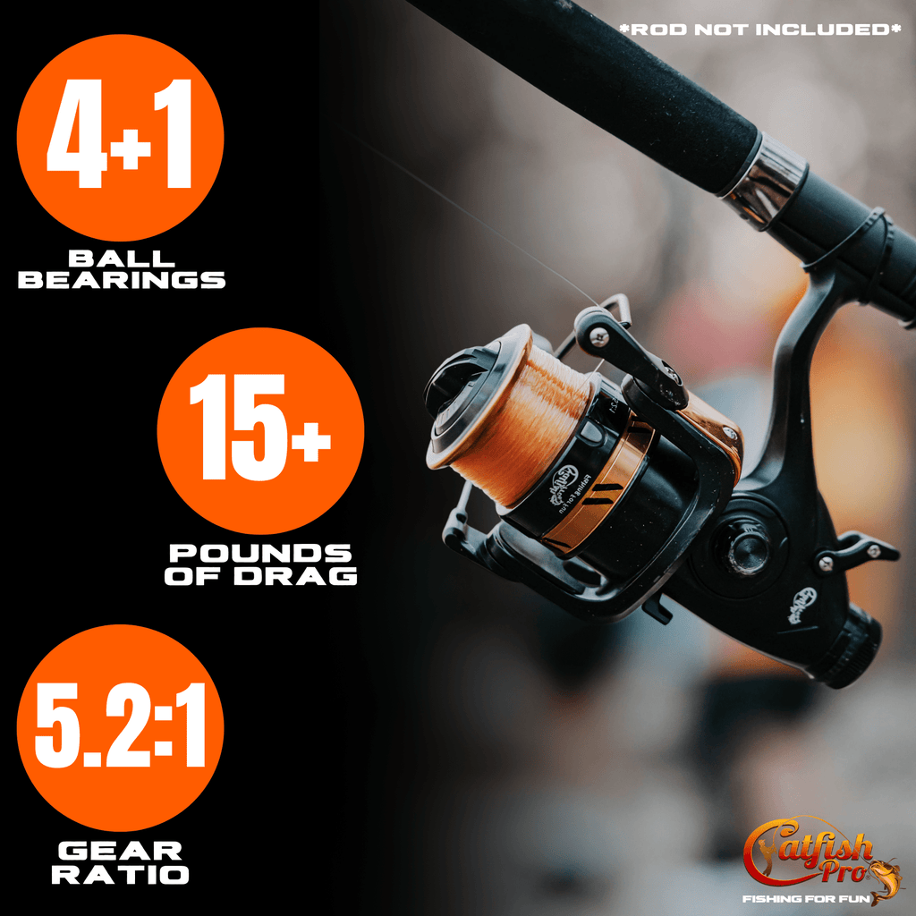 Catfish Pro Fishing for Fun Spinning Combo