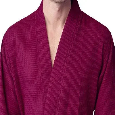 Men’s Lightweight Waffle Spa Robe