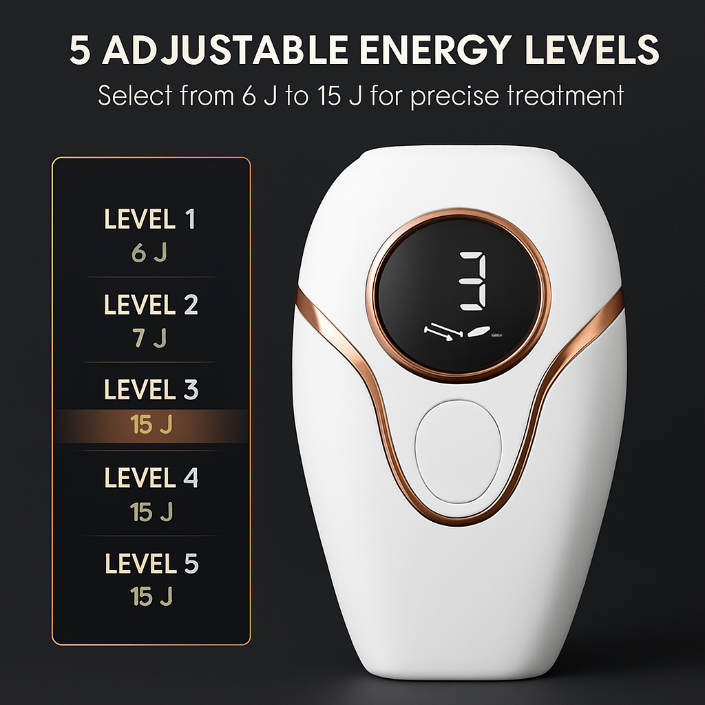 At-Home IPL Hair Removal Device