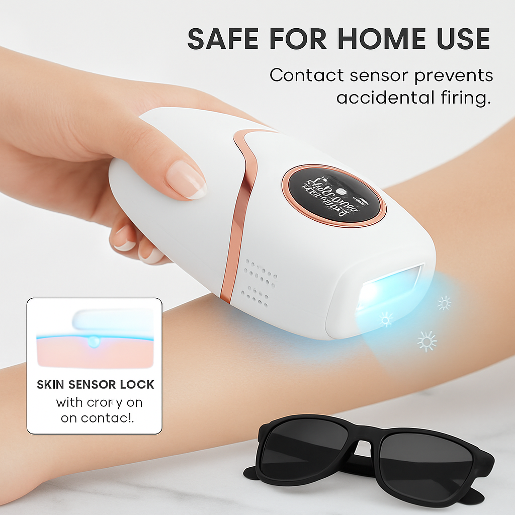 At-Home IPL Hair Removal Device