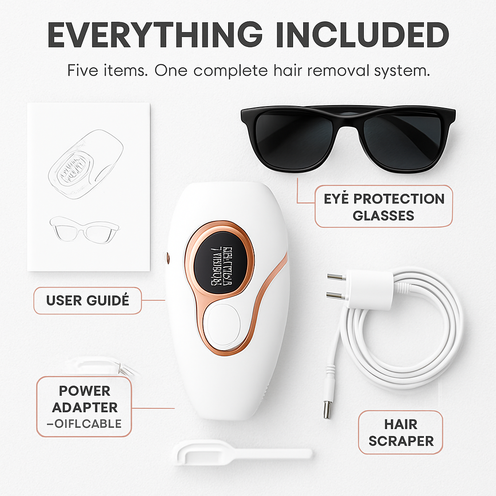 At-Home IPL Hair Removal Device