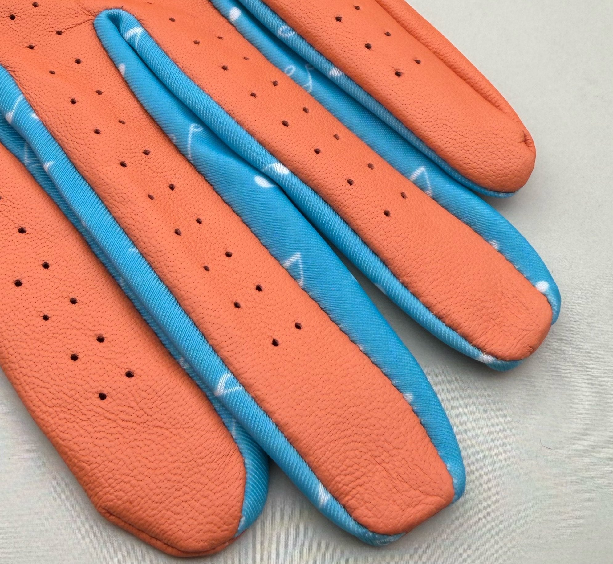 Harlem Heritage Men’s Orange Golf Glove