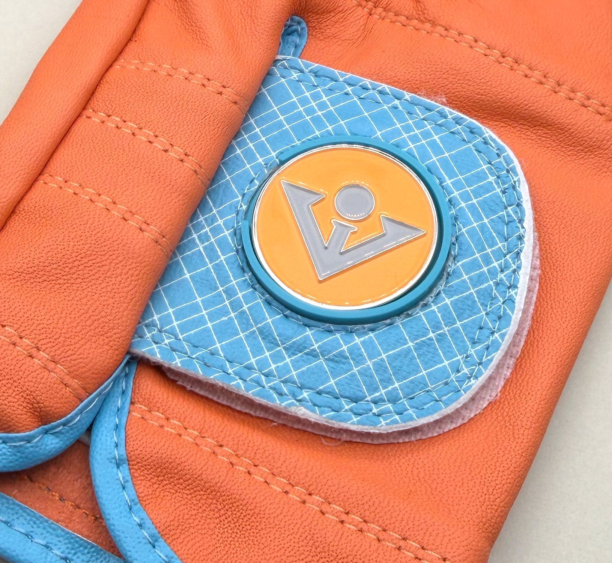 Harlem Heritage Men’s Orange Golf Glove