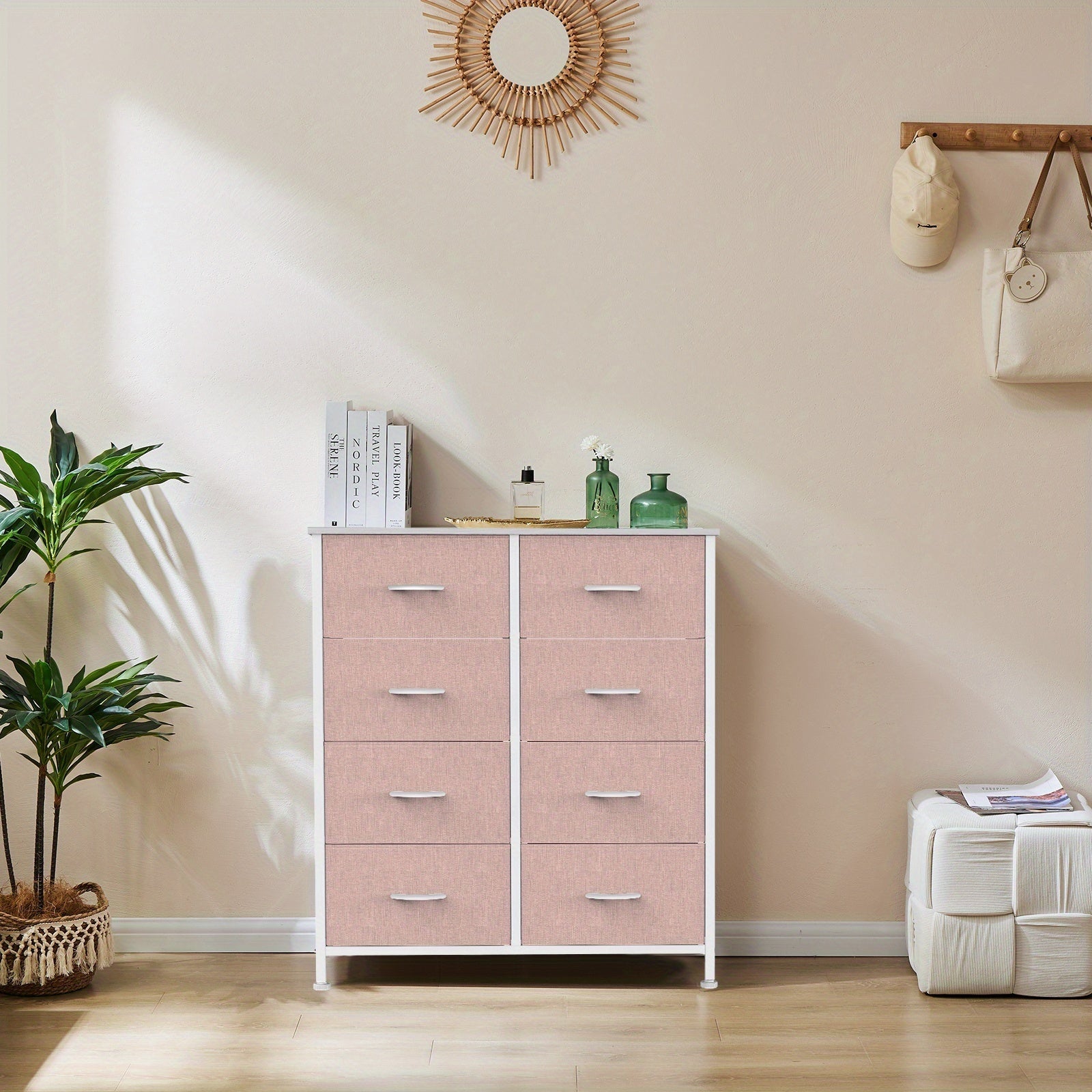 9-Drawer Fabric Storage Dresser
