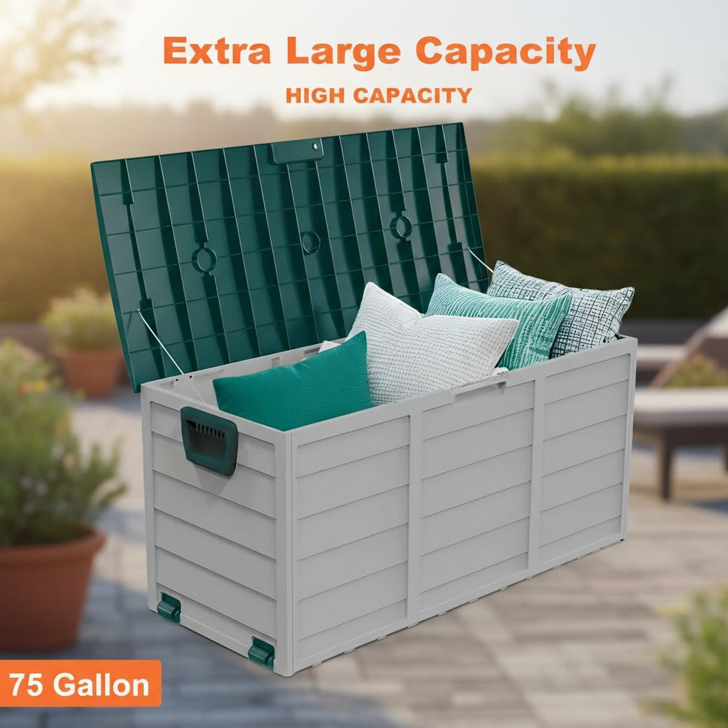 75-Gallon Outdoor Deck Storage Box