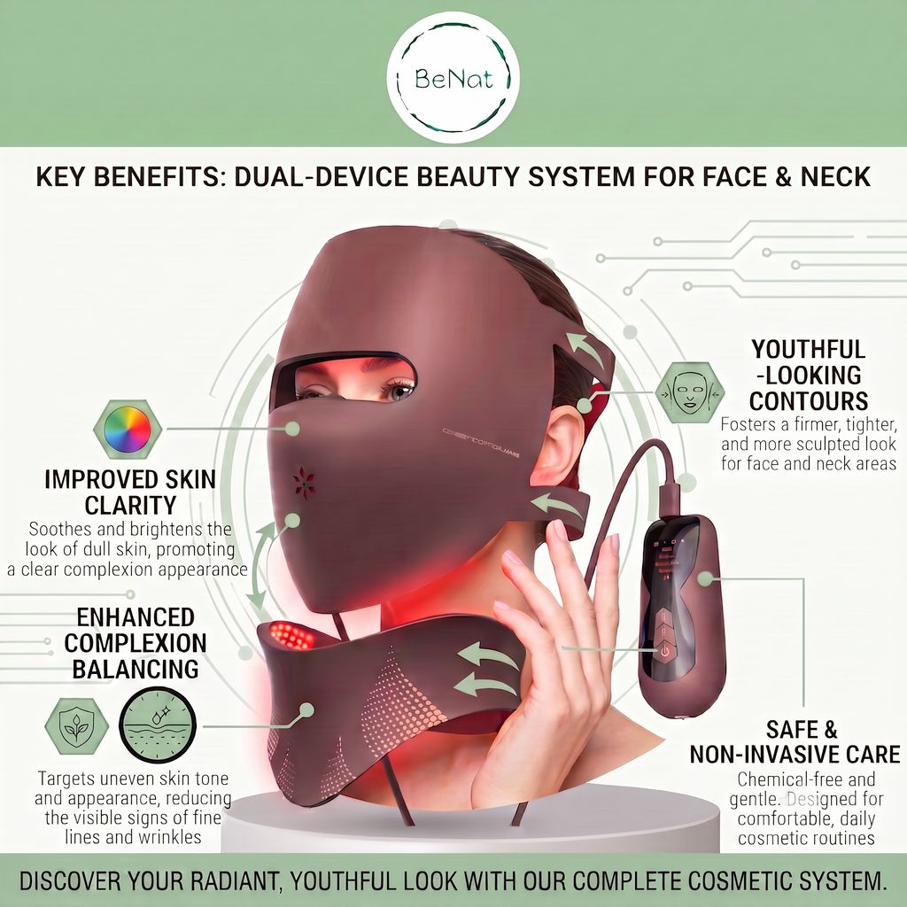 3D Phototherapy Face Mask & Thermal Neck Device