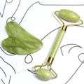 Jade Roller & Gua Sha Facial Massage Set