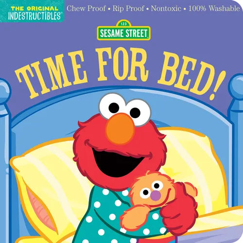 Sesame Street Time for Bed! Indestructible Baby Book