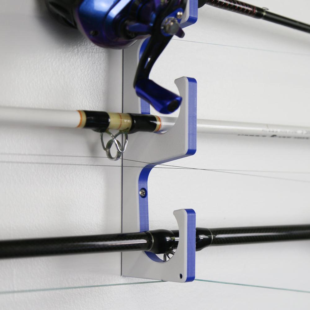 TRAPSKI Premium Fishing Rod Rack – Wall, Ceiling or Boat Mount