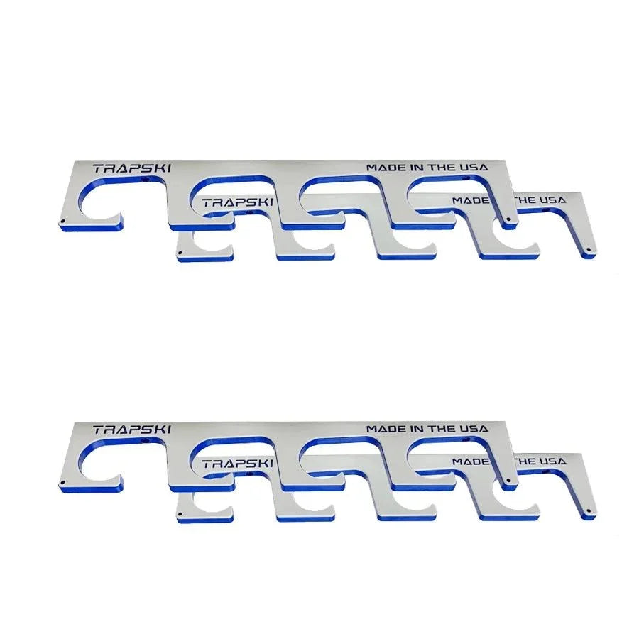 TRAPSKI Premium Fishing Rod Rack – Wall, Ceiling or Boat Mount