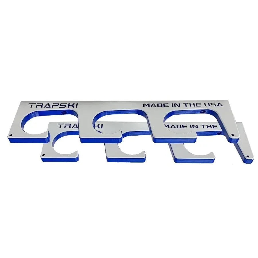 TRAPSKI Premium Fishing Rod Rack – Wall, Ceiling or Boat Mount