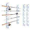 TRAPSKI Premium Fishing Rod Rack – Wall, Ceiling or Boat Mount