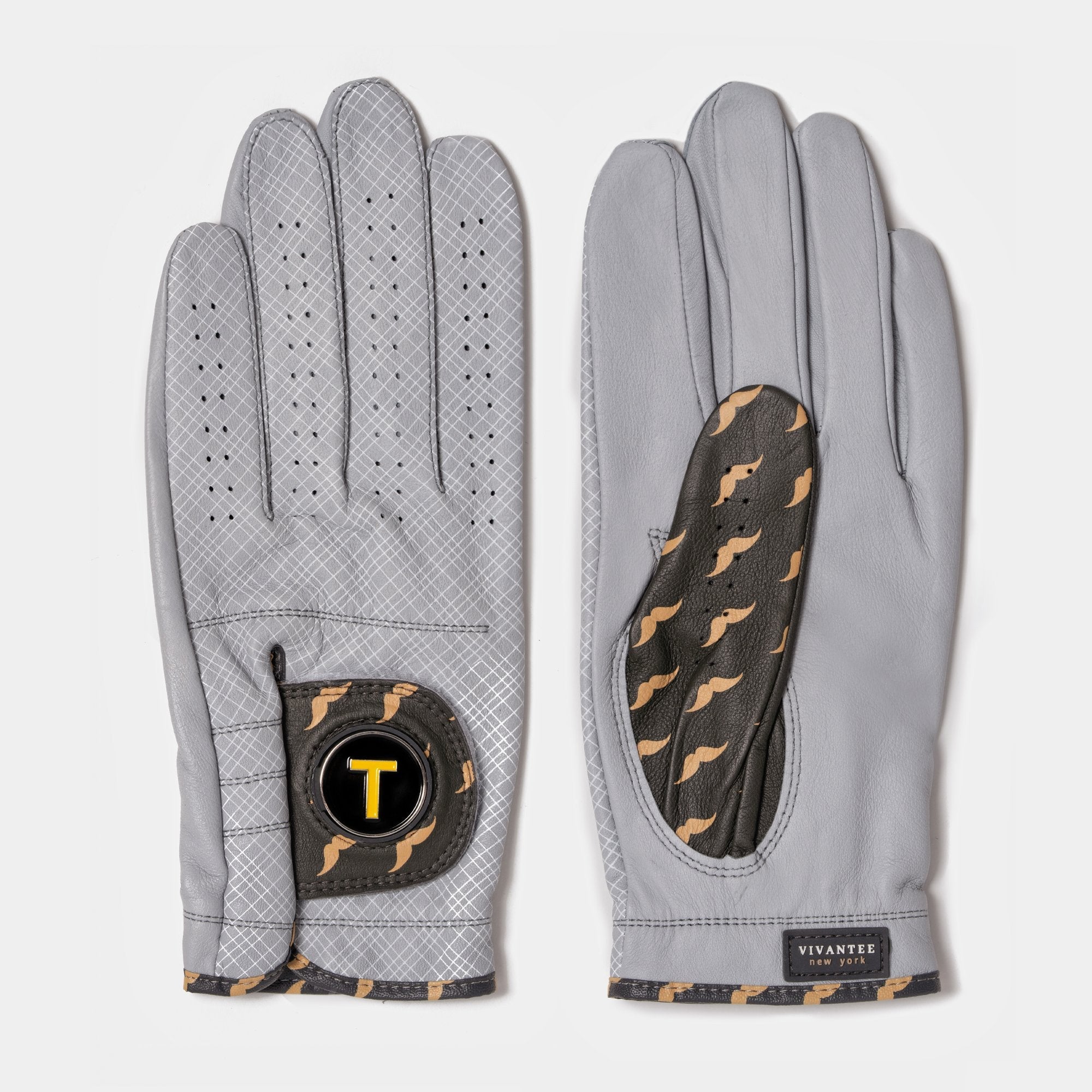 Wooly-Burg Men’s Mustache Golf Glove