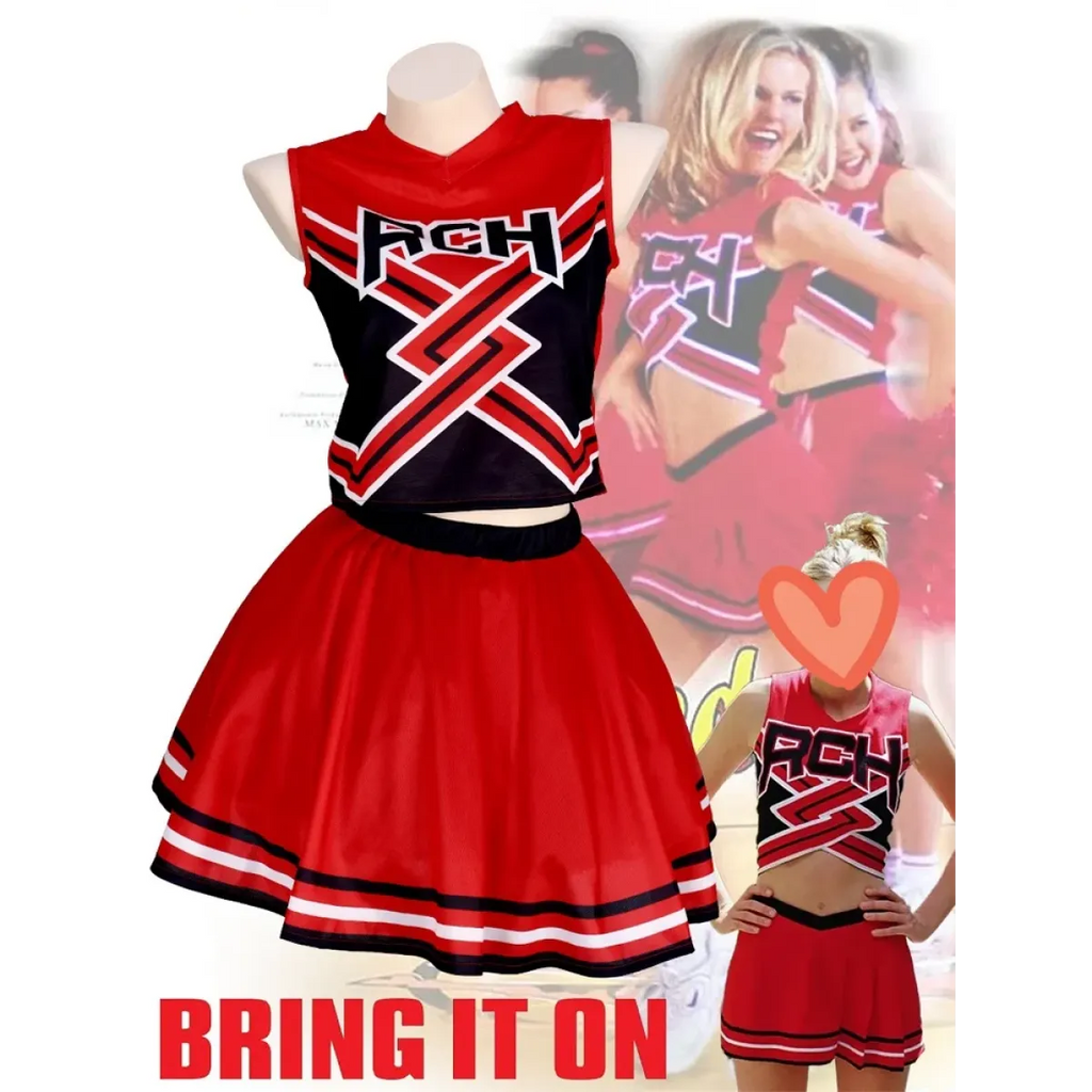 Women’s Cheerleader Costume Set