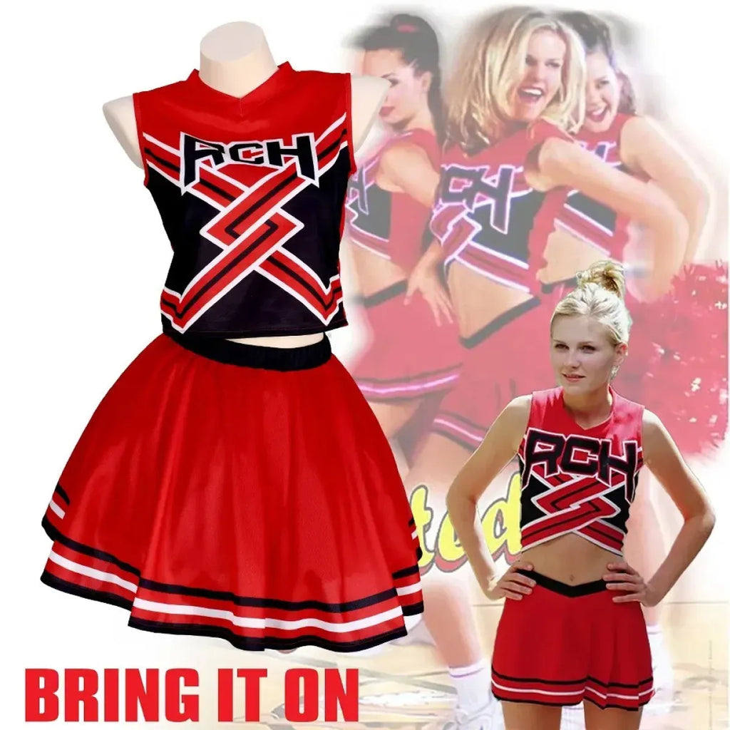 Women’s Cheerleader Costume Set