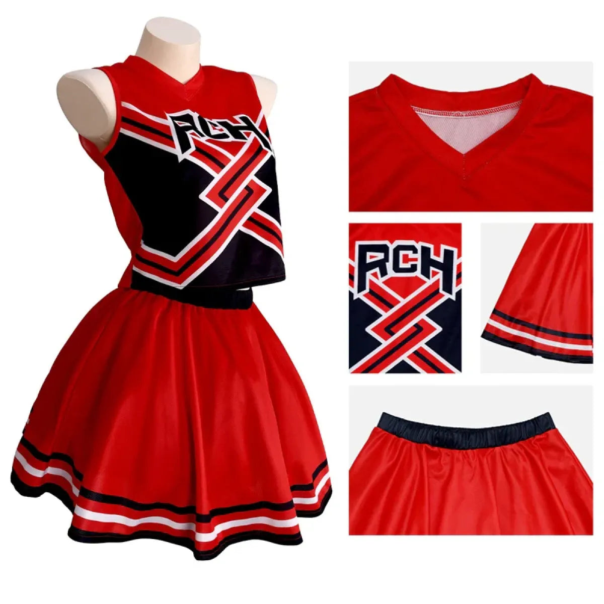 Women’s Cheerleader Costume Set
