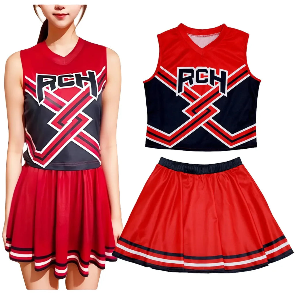 Women’s Cheerleader Costume Set