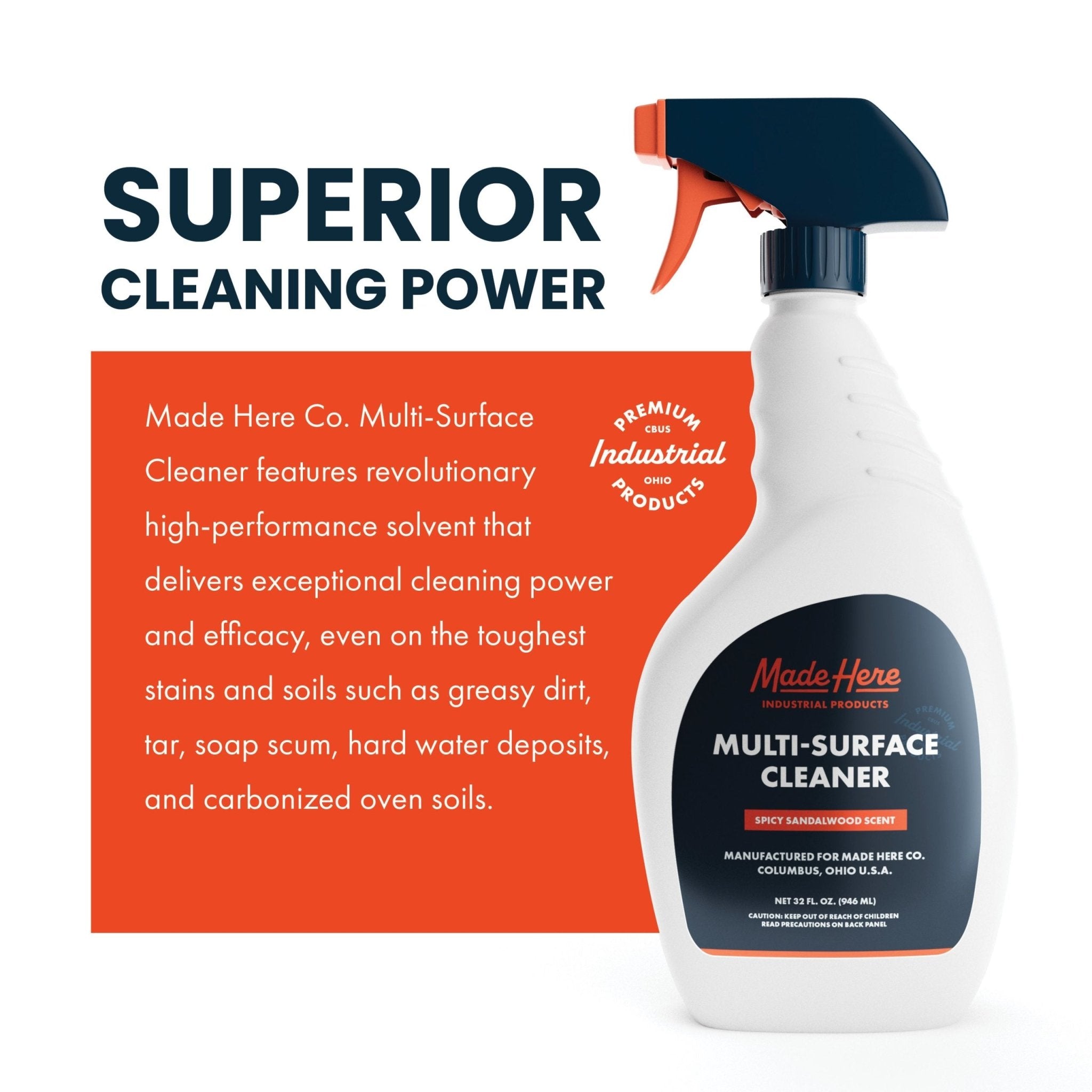 Multi-Surface Cleaner – 32 oz