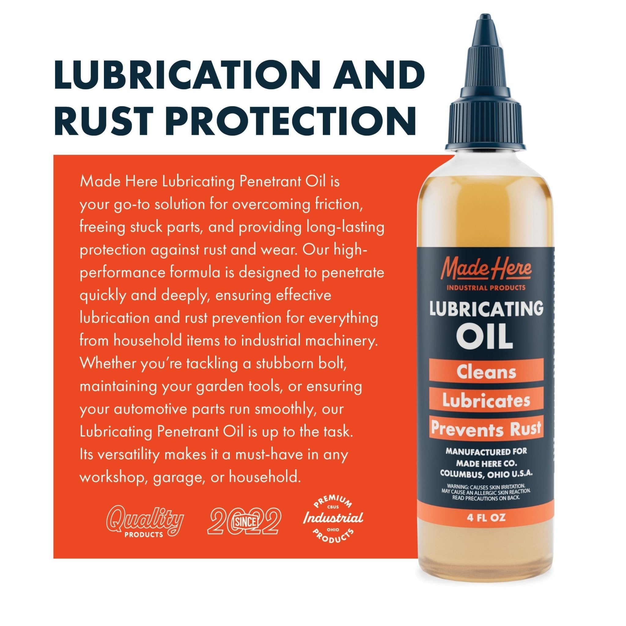 Multi-Use Lubricating Oil