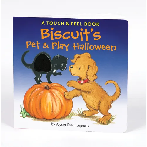 Biscuit’s Halloween Touch-and-Feel Board Book – product view