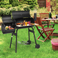 Outdoor BBQ Grill with Side Shelf – product view 1