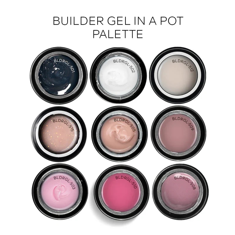 Pink Mask - Builder Gel White, 15ml and 30g