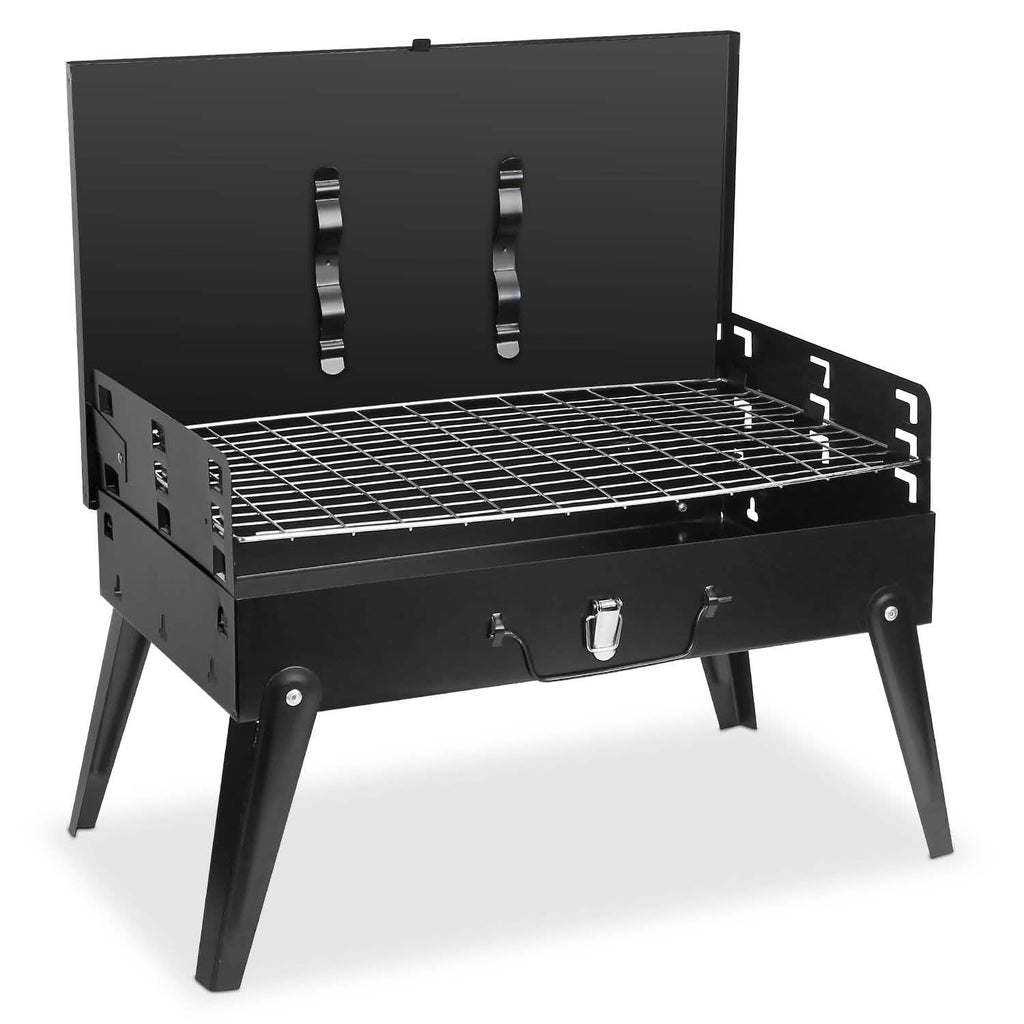 Portable Suitcase Charcoal Grill – product view 3