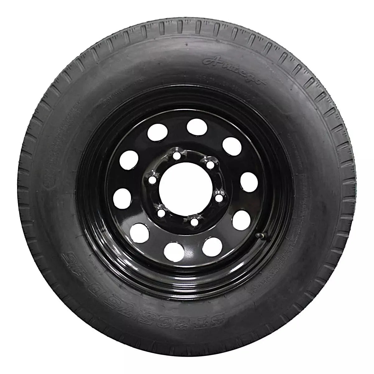 Antego 205/75D15 Trailer Tire & Wheel Set of 4