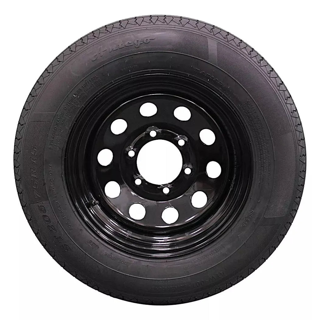 Antego 205/75R15 Trailer Tire & Wheel Set of 2
