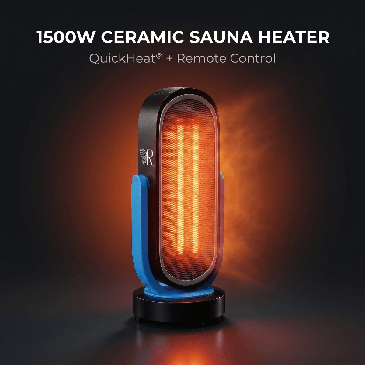 1500W Ceramic Carbon Sauna Heater with Remote