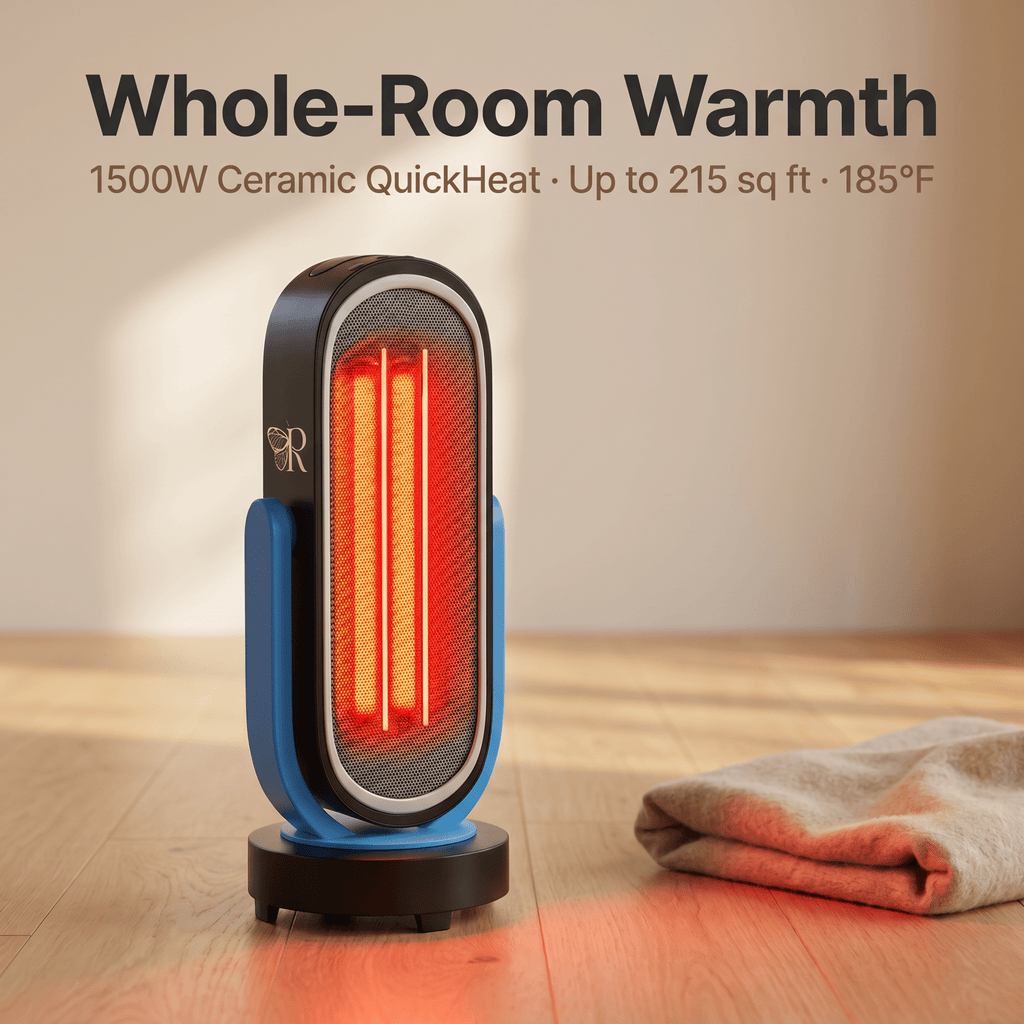 1500W Ceramic Carbon Sauna Heater with Remote