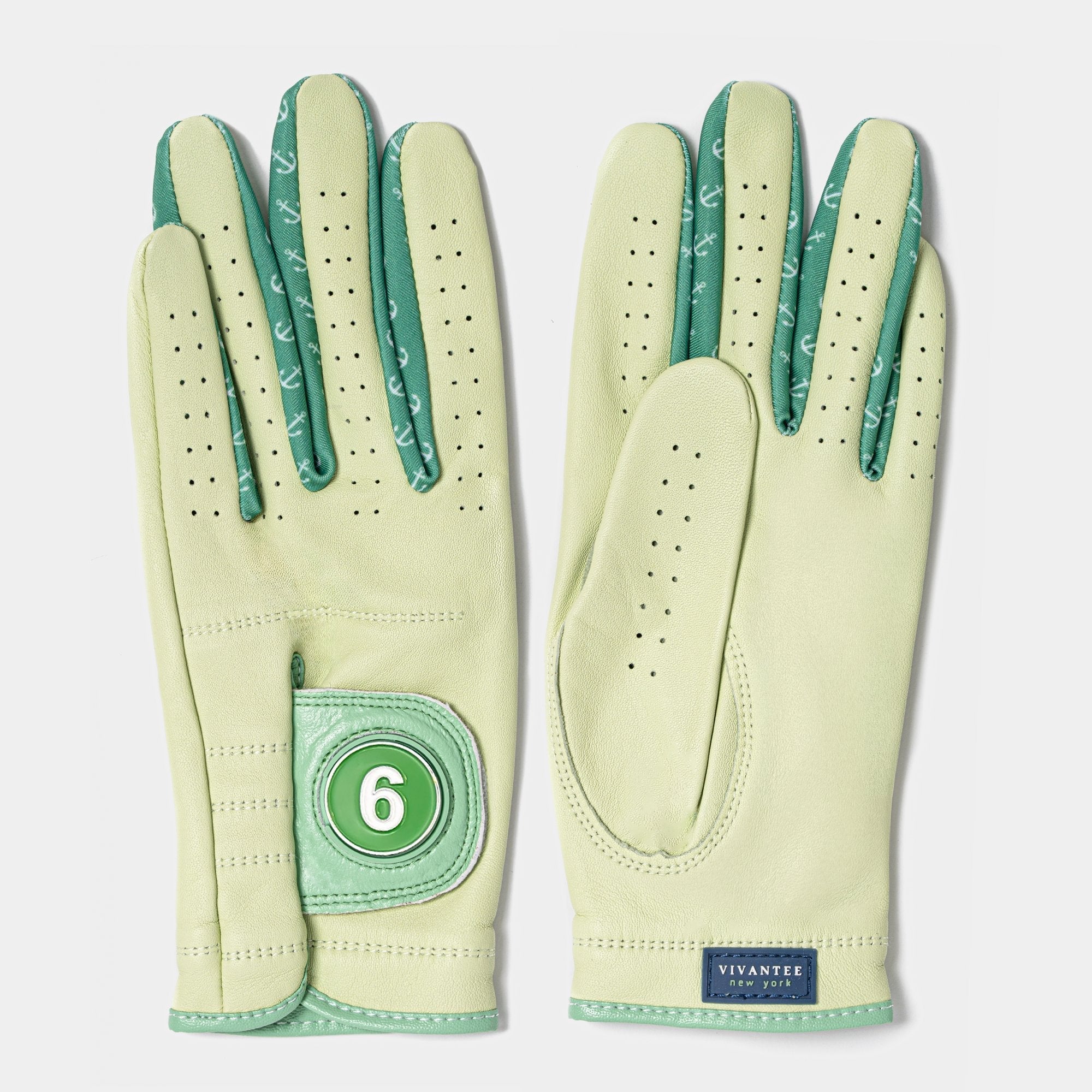 Seaport Serenity Men’s Green Golf Glove