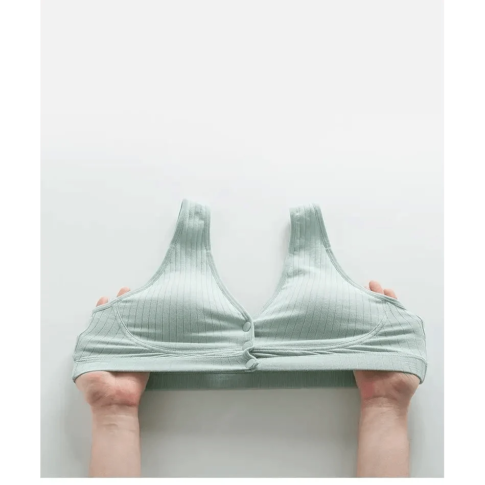Soft Cotton Wireless Nursing Bra