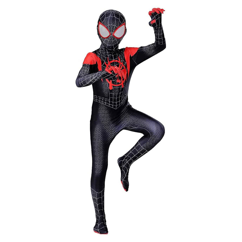 Kids Superhero Costume Bodysuit & Mask – product view 8