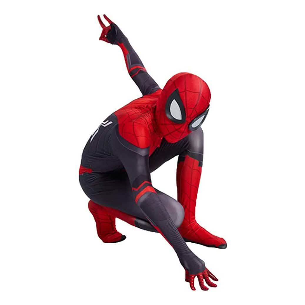 Kids Superhero Costume Bodysuit & Mask – product view 5