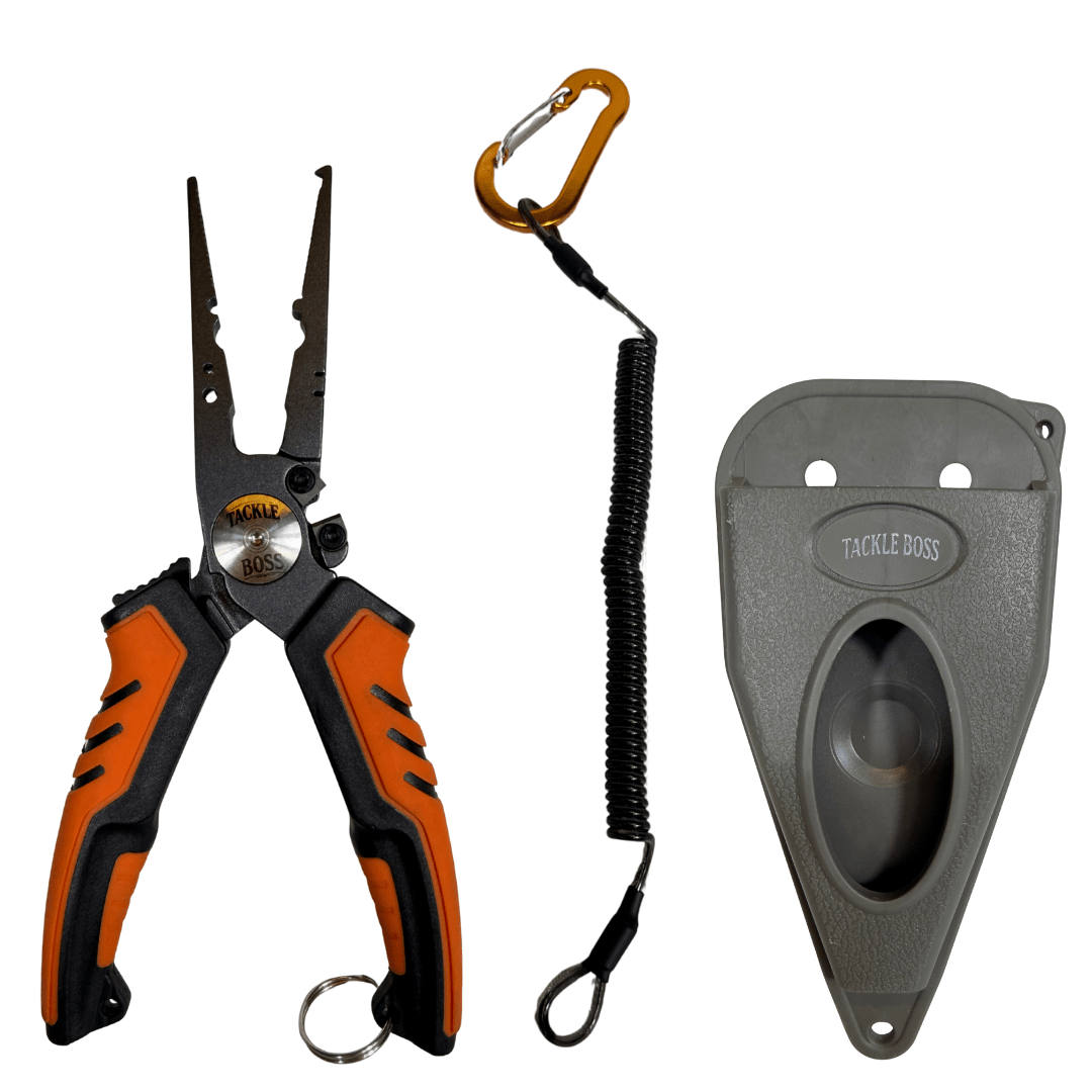 Tackle Boss 3-Piece Outlaw Fishing Pliers Set