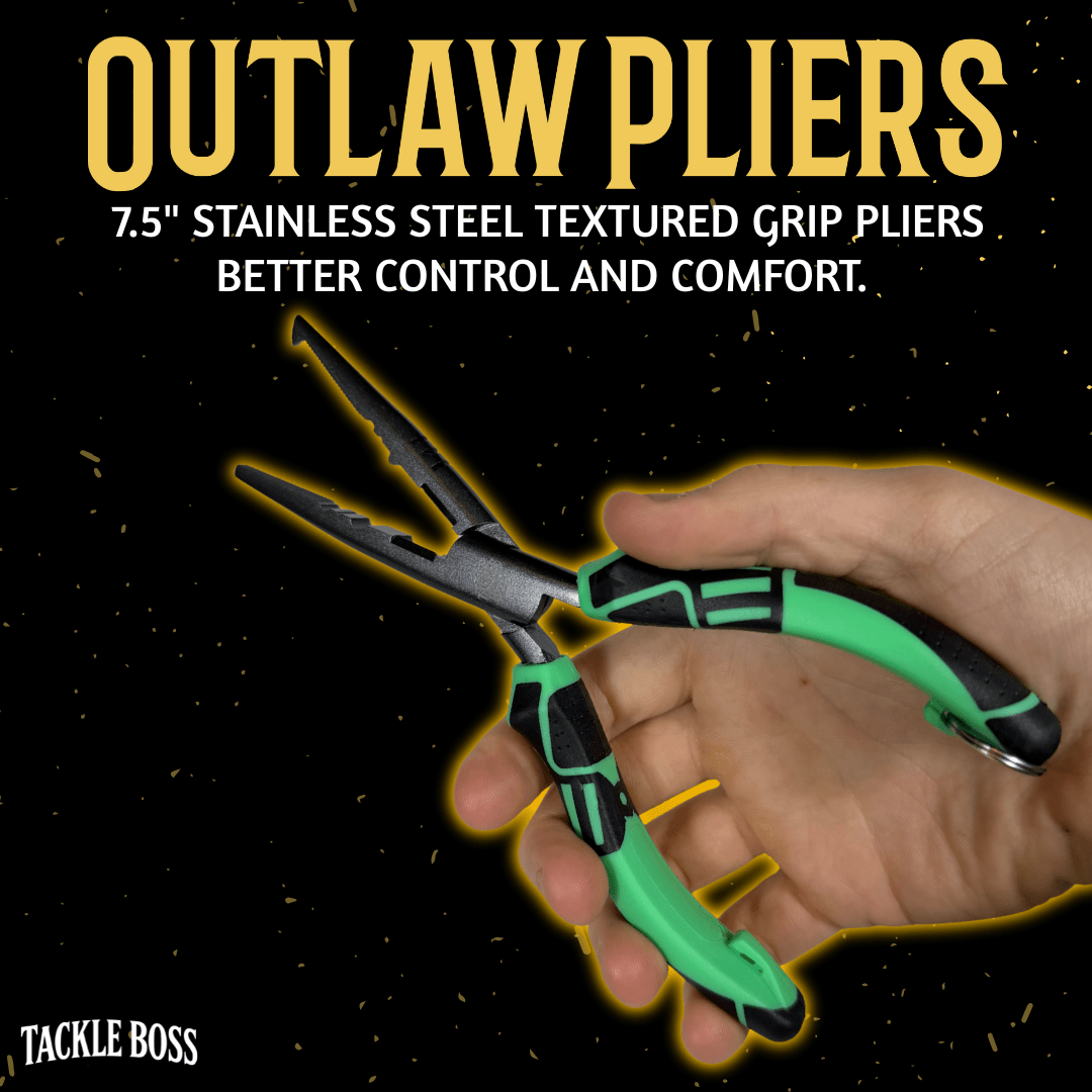 Tackle Boss 4-Piece Outlaw Fishing Pliers Set