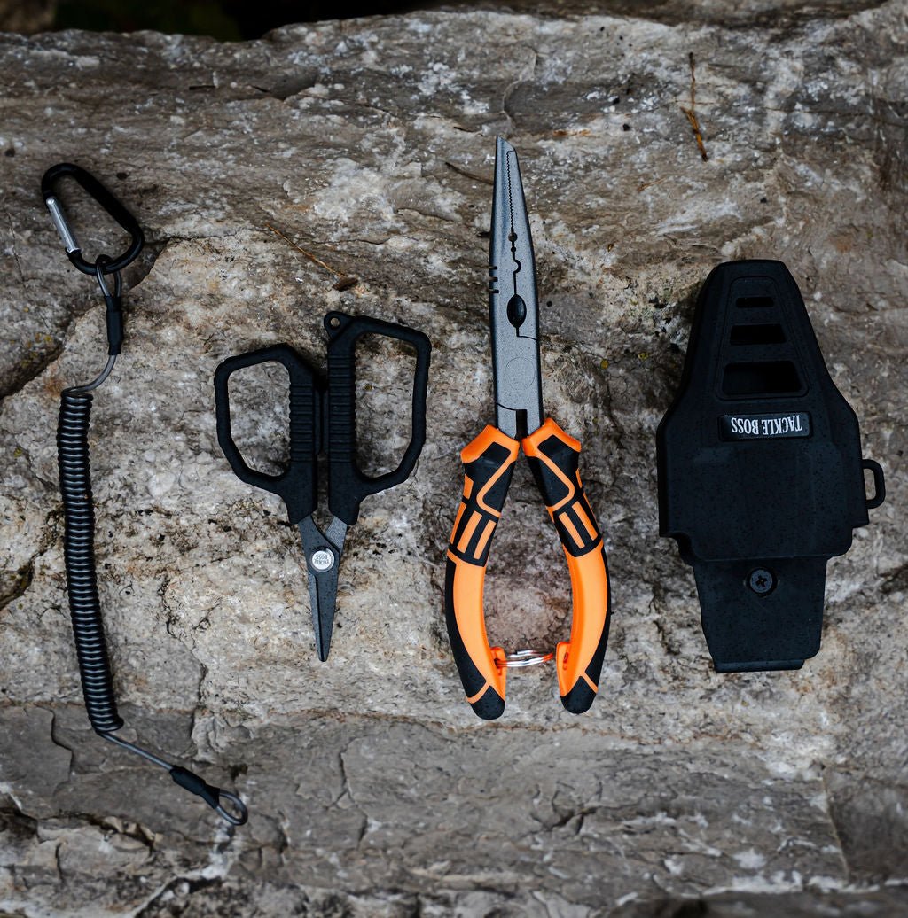 Tackle Boss 4-Piece Outlaw Fishing Pliers Set