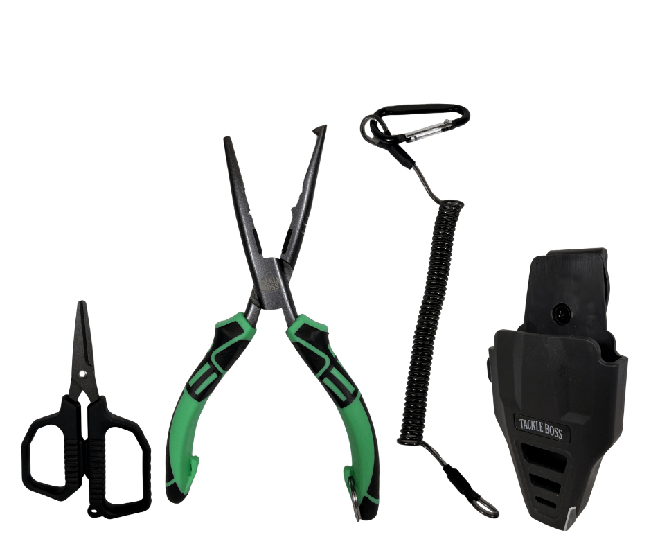 Tackle Boss 4-Piece Outlaw Fishing Pliers Set