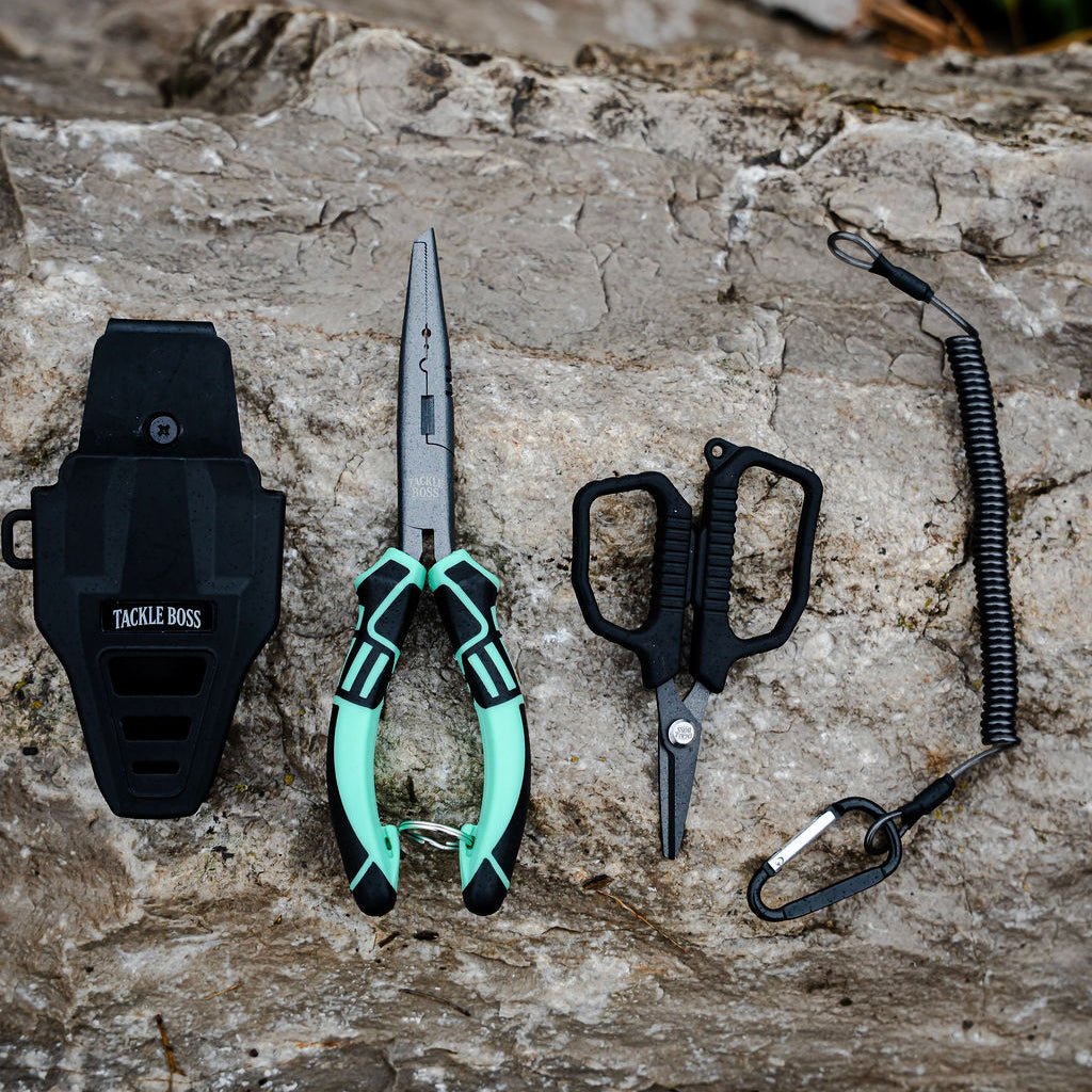Tackle Boss 4-Piece Outlaw Fishing Pliers Set