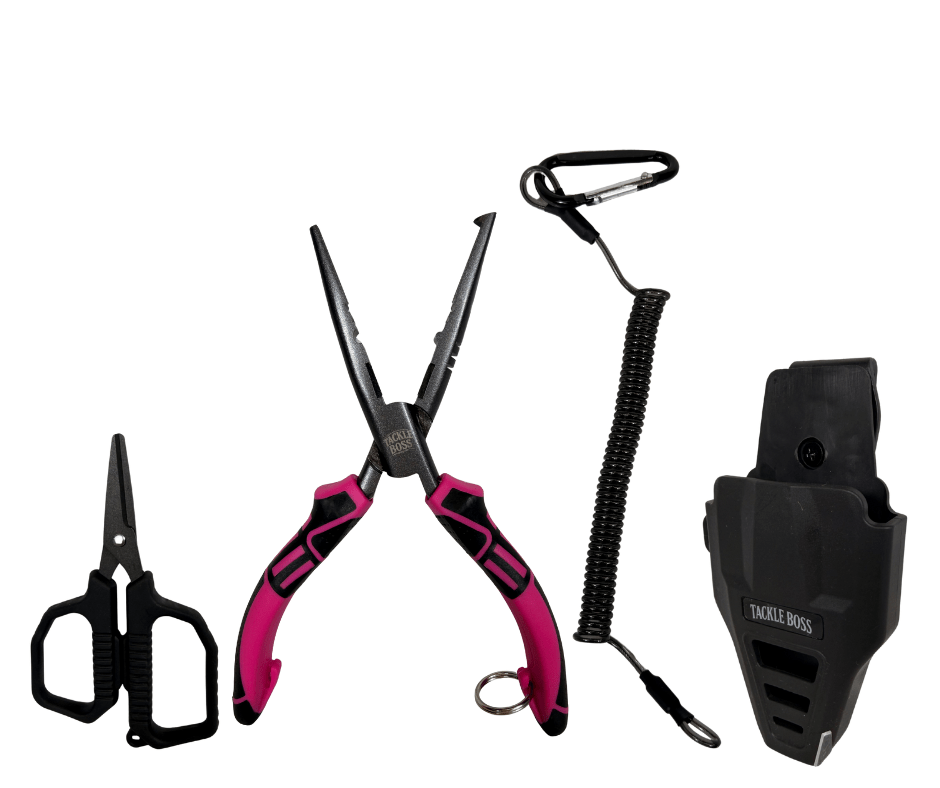 Tackle Boss 4-Piece Outlaw Fishing Pliers Set