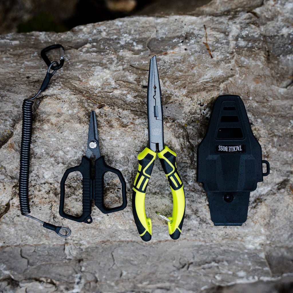 Tackle Boss 4-Piece Outlaw Fishing Pliers Set
